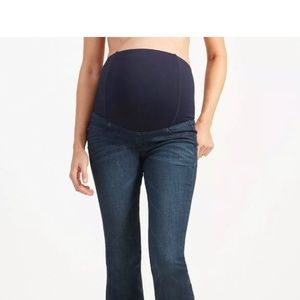 ingrid and isabel Gracie Flare Maternity Jeans